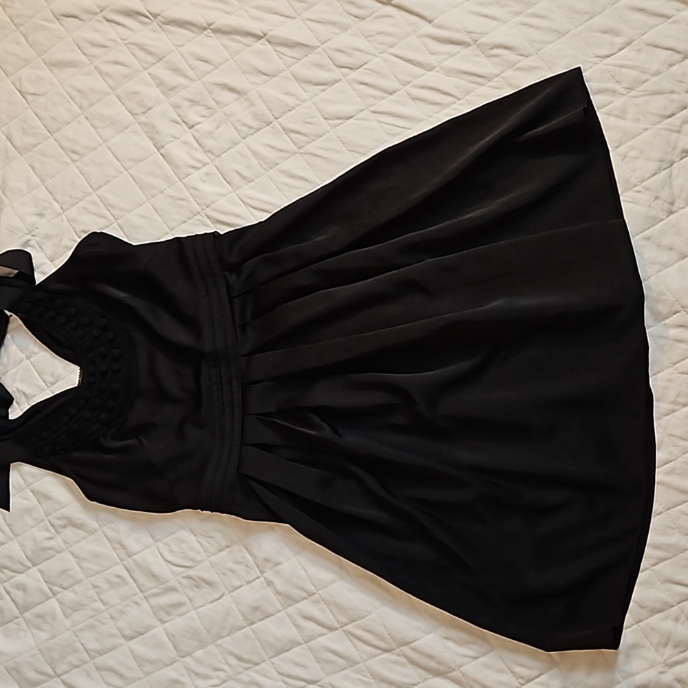 Loft size 4 petite black dress